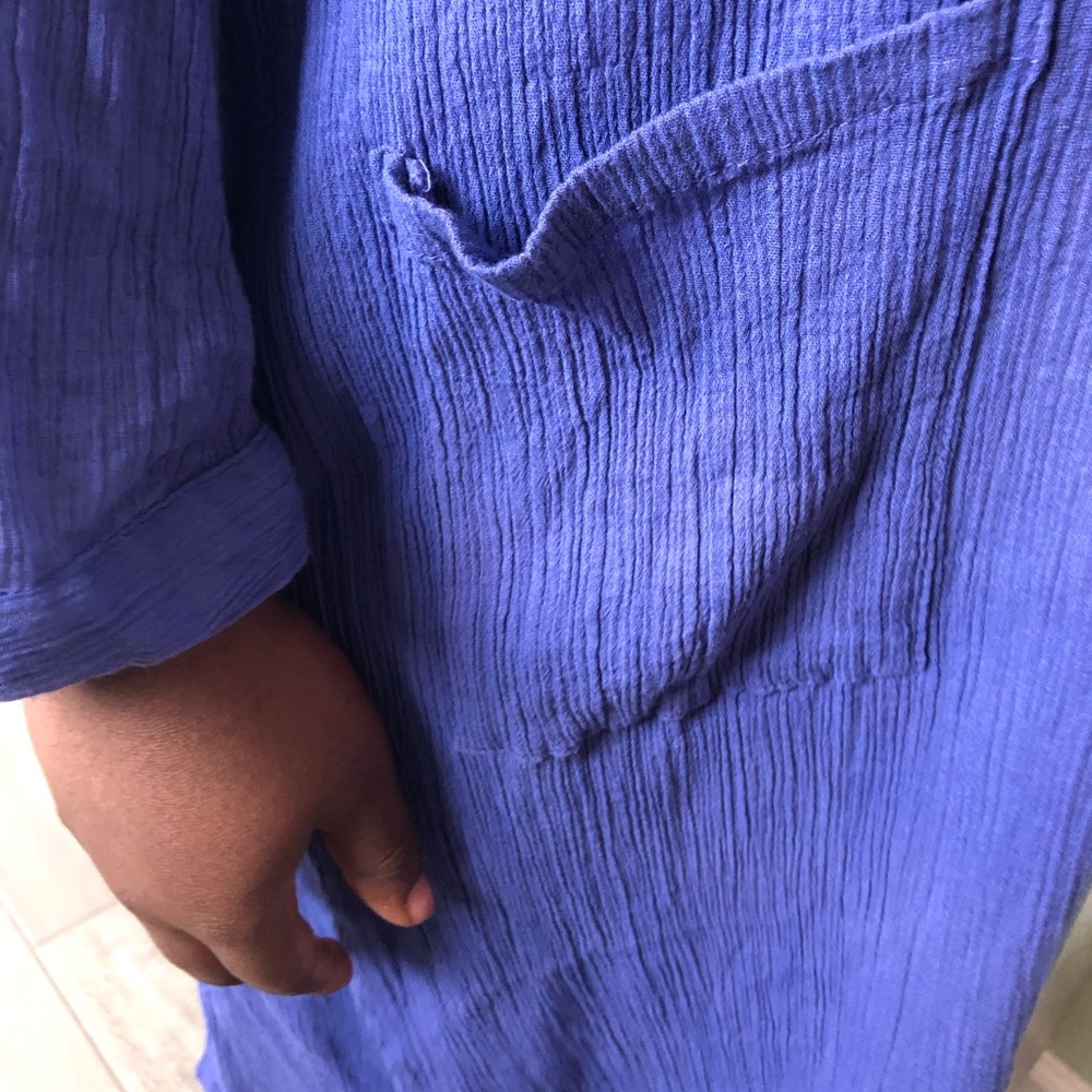All the rage for the summer get you hands on this  Vintage Purple gauze … - Picture 7 of 12